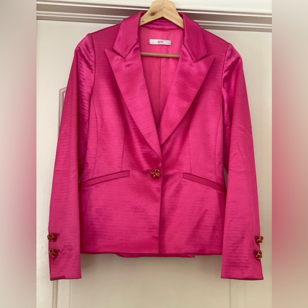 Leggiardo Blazer Hot Pink